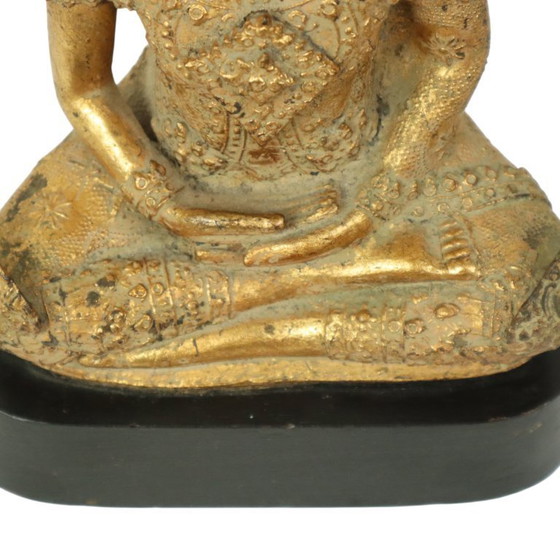 Image 1 of Buda de bronce dorado