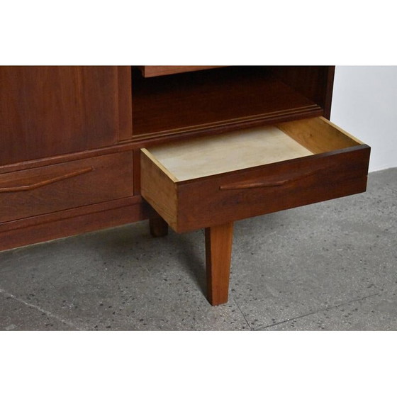 Image 1 of Vintage Danish teak highboard, 1960s