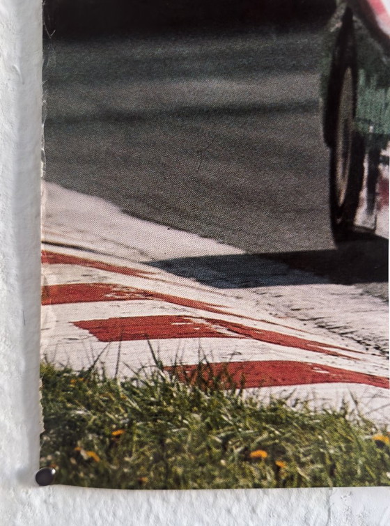 Image 1 of 🏁 Poster originale Porsche "Monza Sprint '86" - Rothmans 962C | 102 x 76cm