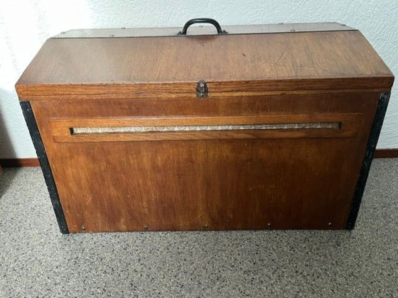 Image 1 of petit orgue ancien (pliable pour le transport)