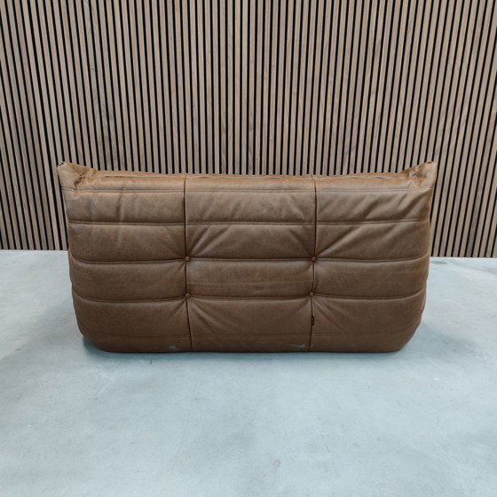 Image 1 of Ligne Roset Togo Set Mocca Leder