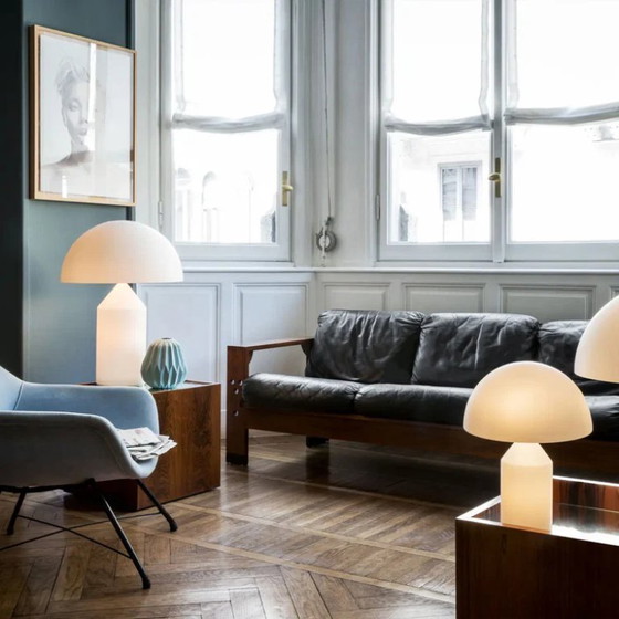 Image 1 of Lampe Atollo 235 - 70 cm - Blanc / Oluce