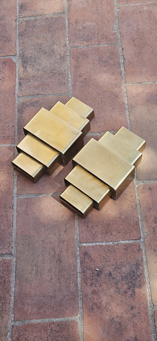 2 Art Deco Wandleuchten