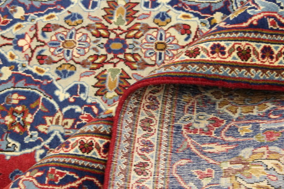 Image 1 of Tappeto persiano originale Keshan, Kashan Rosso 363 x 255 cm Ottime condizioni Classico Antico