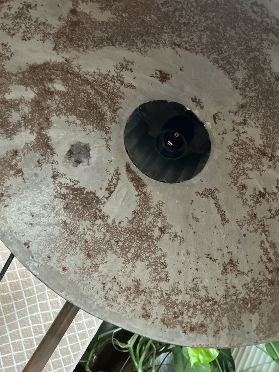 Image 1 of Industriële vloerlamp uitschuifbaar