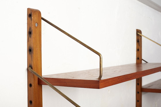 Image 1 of Royal System Wall Unit Designed by Poul Cadovius for Cado, Denmark 1950’s