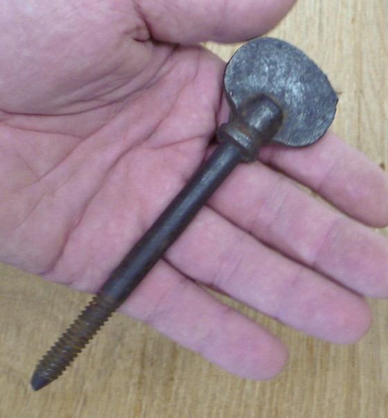 Image 1 of Table à manger extensible antique en chêne naturel vers 1840 dans le style maison de campagne