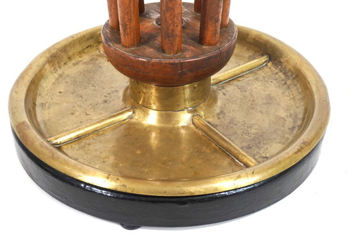Porte-manteau Art Déco rotatif, 1930