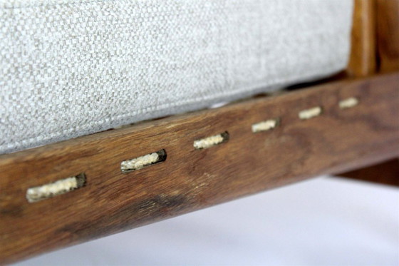 Image 1 of Restored Mid-Century Scandinavian Hunting Chairs attributed to Uno & Östen Kristiansson, 1950s, Set of 2