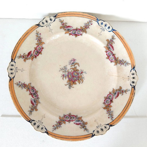 Antiker Teller aus dem 19. Jahrhundert – John Ridgway (Staffordshire, 1835) – servies, Ceramic