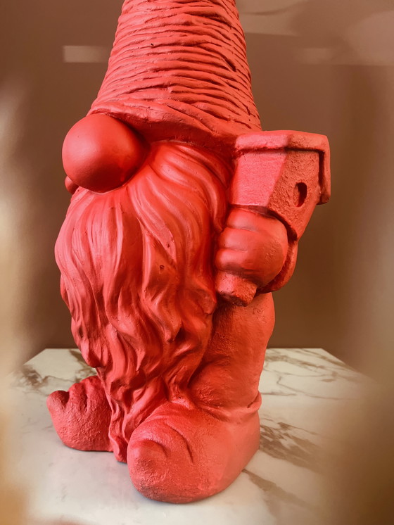 Image 1 of Statue de gnome en plâtre