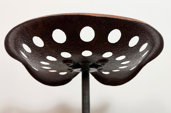 Image 1 of Vintage Industrial Swivel Chair, 1950s