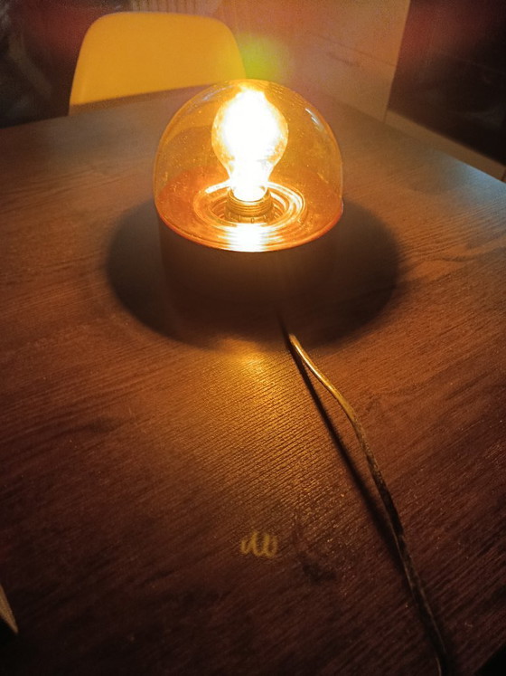 Image 1 of Space age/mid-century / set of 3 TEKA "Bubble" glass lamps