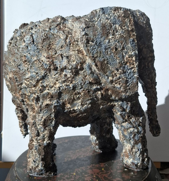 "ELEFANTE" – van de Velde, Sculture, Pietra, Carta (photo 2 of 12)