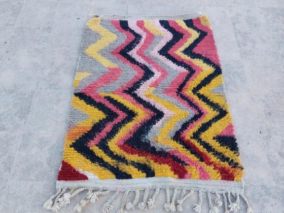 Image 1 of Tapis Berbères Veelkleurige En Laine 200cmx150cm