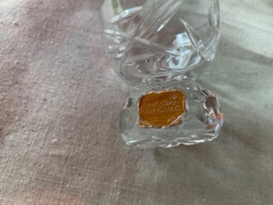 Image 1 of Autenthiek Bohemian hooglanskristal mondgeblazen en handgeslepen