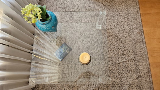 BOR Design 'The Hague' Lucite/Acryl Glazen Salontafel – Glass, Plexiglass (photo 3 of 14)