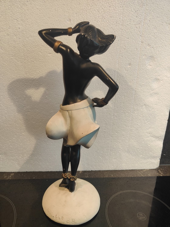 Image 1 of Statuetta Donna Africana Bernard Bloch