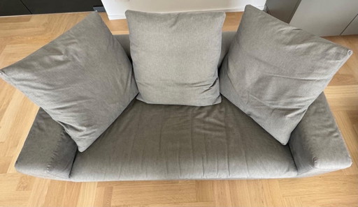 2-Sitzer-Sofa im italienischen Design Flexform