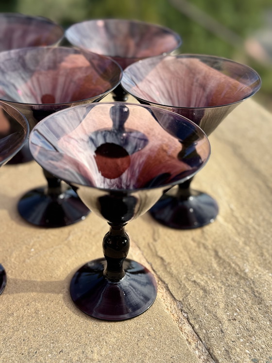 Image 1 of 6 champagnecoupes bordeaux