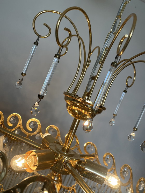 Image 1 of lustre suspendu de style Art Déco vintage