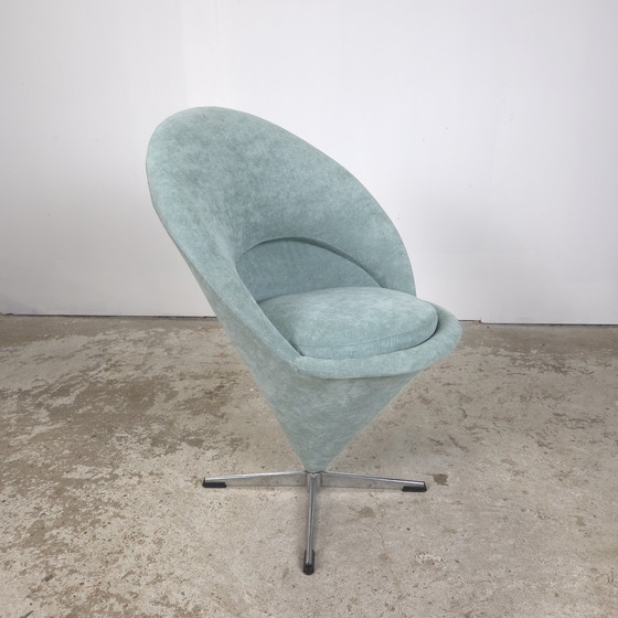 Image 1 of Verner Panton, Vintage jaren 60 'Cone Chair' draaistoel