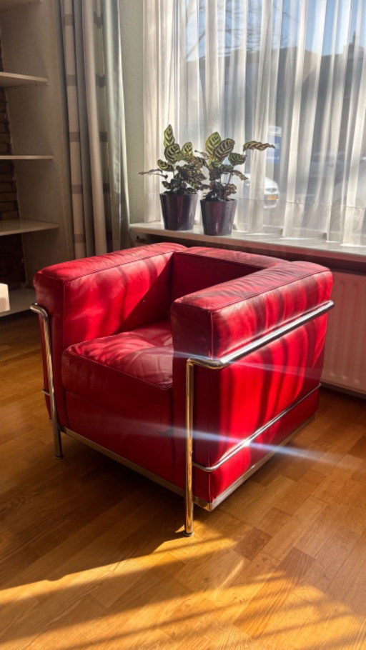 LC2 Le Corbusier armchair