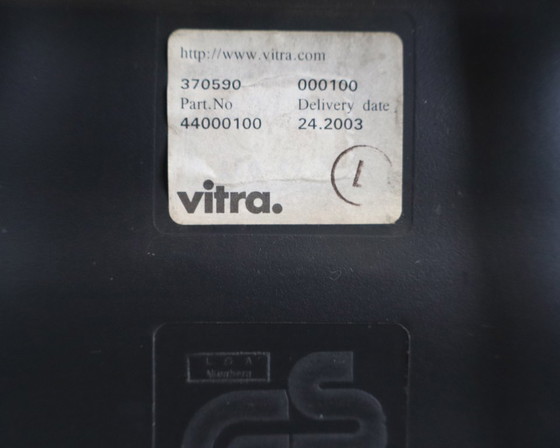 Image 1 of 5x Vitra Tom Vac Stuhl schwarz von Ron Arad