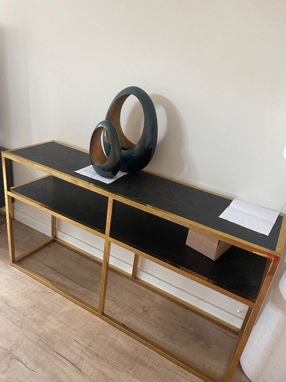 Sidetable Blackbone Goud – Richmond Interiors, Coiffeuses, Bois (photo 2 of 5)
