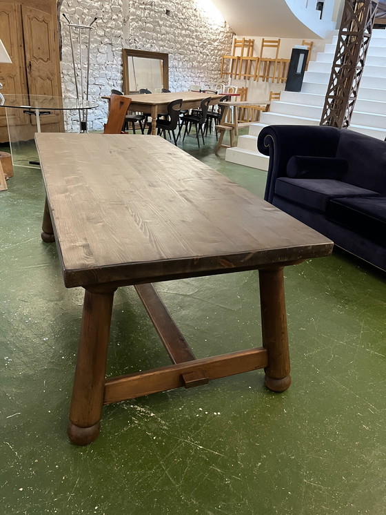 Image 1 of Tavolo in pino Georges Robert