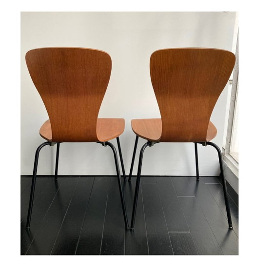 Image 1 of Tapio Wirkkala chairs for Asko
