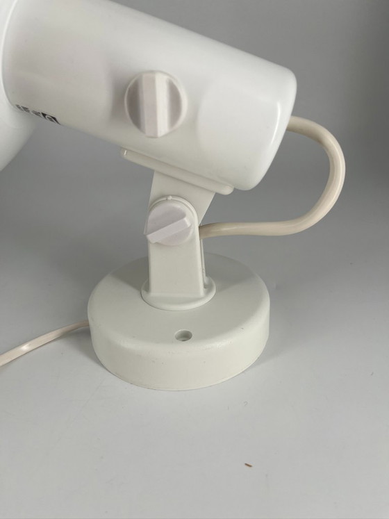 Image 1 of Vintage IKEA STROF Type V405 wandlamp, jaren 80, wit met chromen reflector