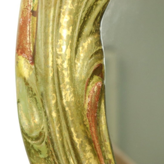 Image 1 of Zweedse Klassieke Spiegel Bladgoud Verguld 119cm