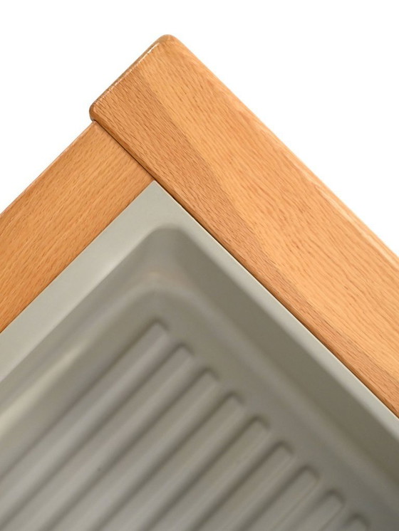 Image 1 of Panca fioriera in rovere "Florida"