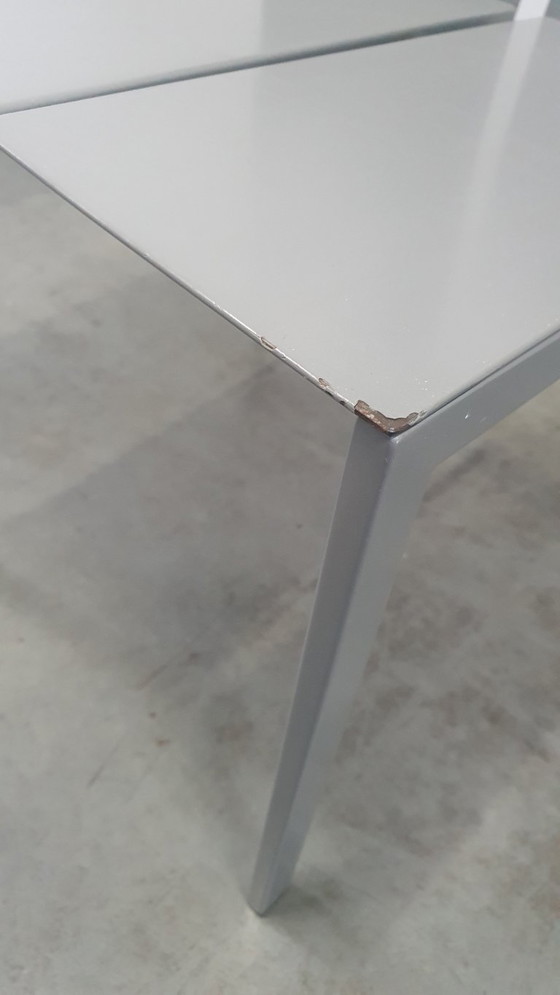 Image 1 of 6x Frans van Praet vintage stoelen belgo chrom 2000s minimalistisch design