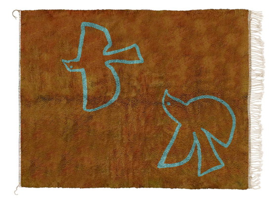 Image 1 of Tapis 4 couleurs en laine marocain 250cmx150cm