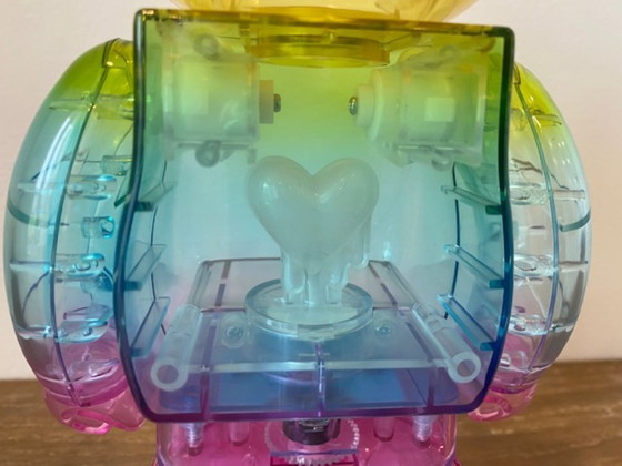 Image 1 of Bearbrick Emotionally Unavailable Gradient 400% + 100% Sold Out Medicom