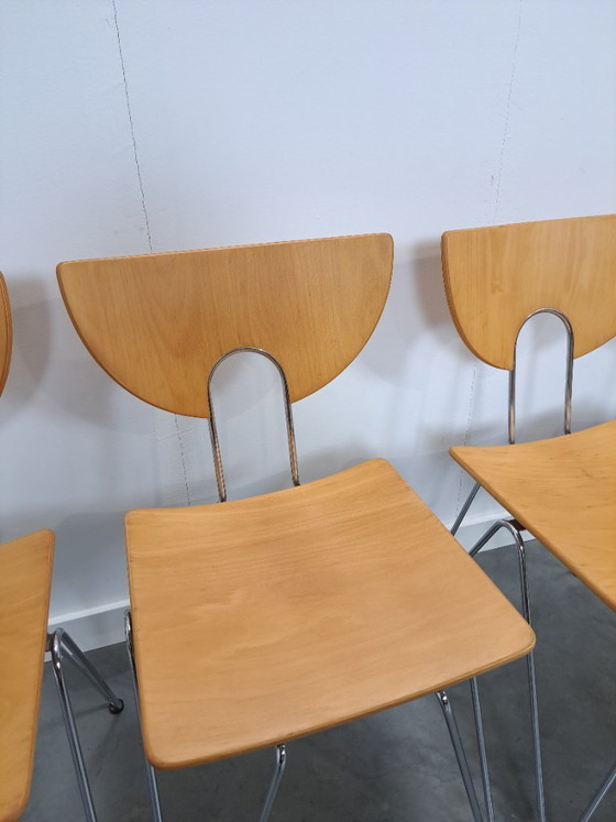 Image 1 of Satz von 6 x Kusch & Co Mikado 1800, Walter Leeman Stühlen