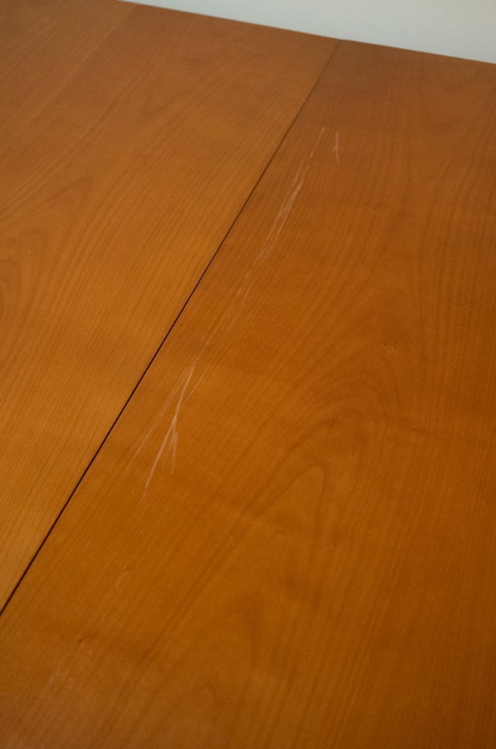 Vintage Hülsta XL Extendable Dining Table in Cherry Wood – 150-285 cm (photo 6 of 8)