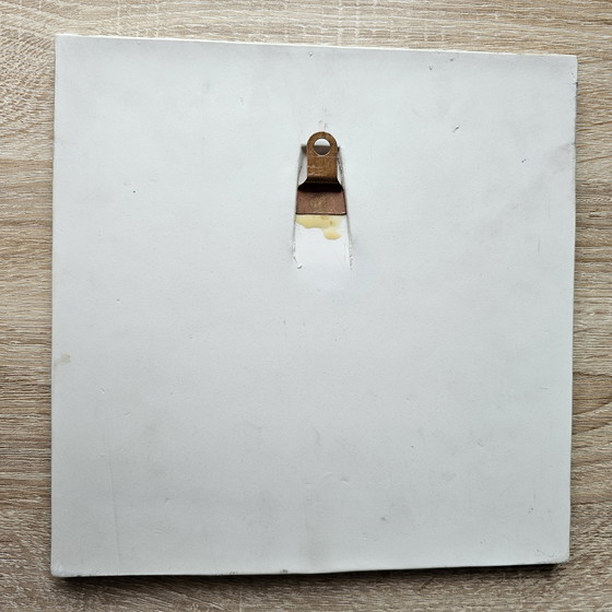 Image 1 of Lisa Larson Wandbild Fliese Dekoteller Vögel Serie Unique, UNIK Gustavsberg Schweden