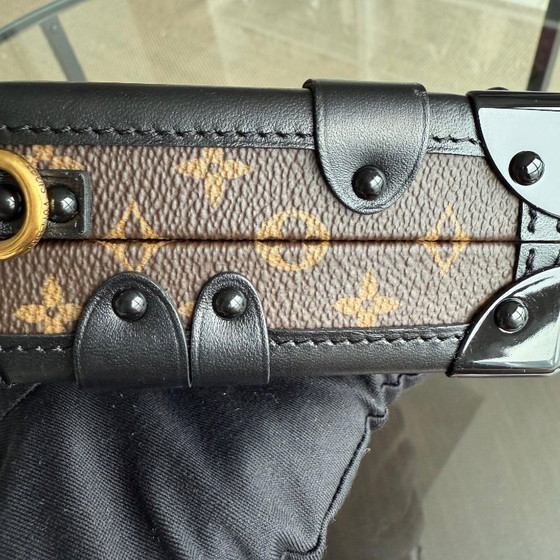 Image 1 of LOUIS VUITTON PETITE MALLE - CANVAS MONOGRAM BOX CROSSBODY