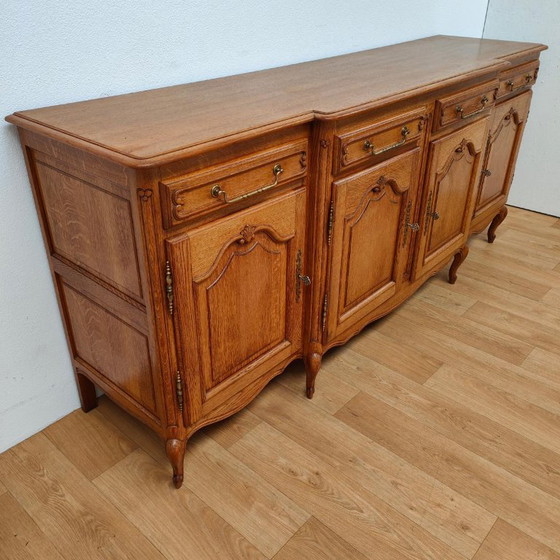 Country Vintage Louis XV Sideboard Wall Cabinet Buffet Cabinet. 504 – Wood (photo 9 of 19)