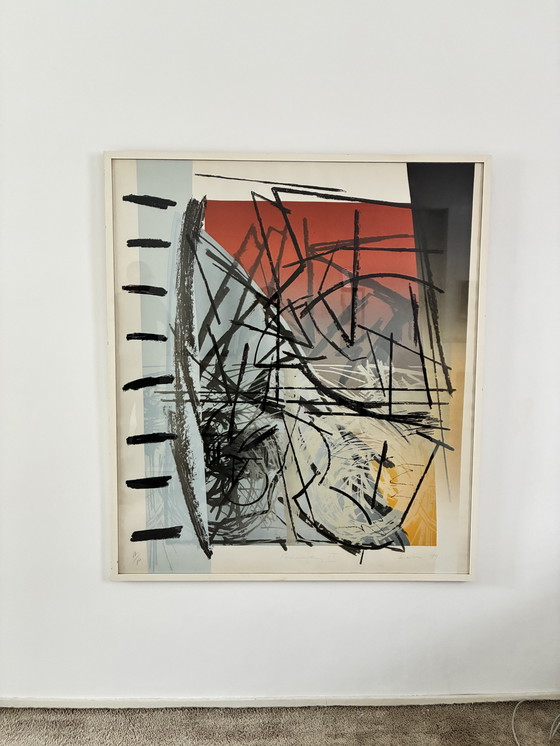 Image 1 of Stampa di John Walker incorniciata, grande