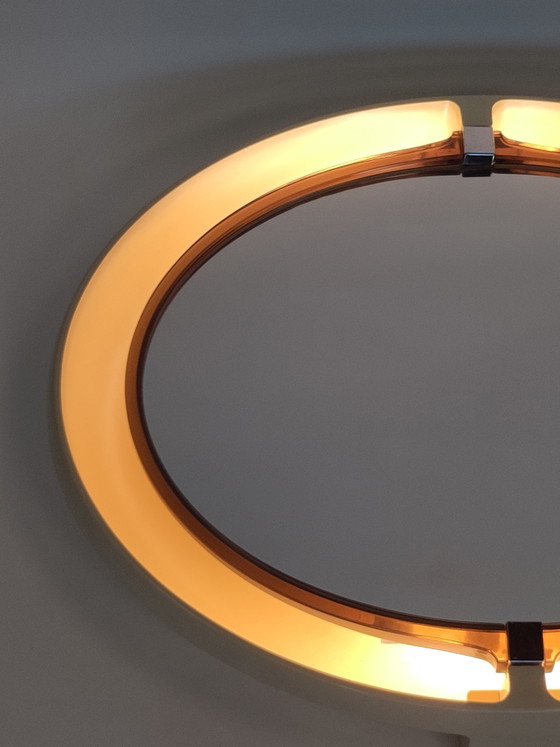 Image 1 of Specchio Space Age con illuminazione Allibert