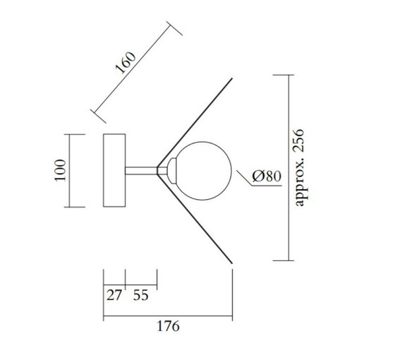 Image 1 of Atelier Areti Ilios lampada da parete oro
