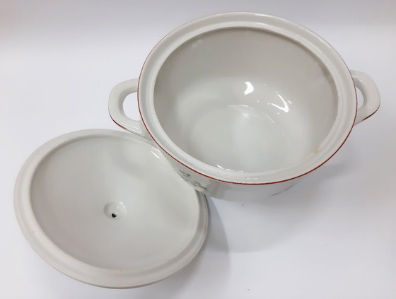 Image 1 of Vintage porcelain serving bowl, soup bowl