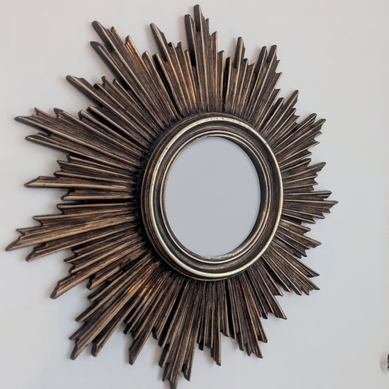Image 1 of Magnificent mid-century sun mirror