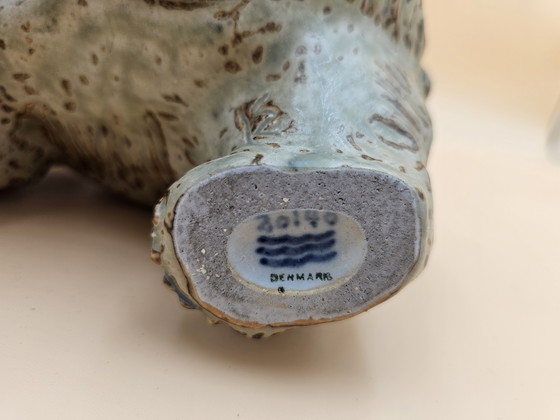 Image 1 of Orso smaltato Royal Copenhagen di Knud Kyhn 1950 raro