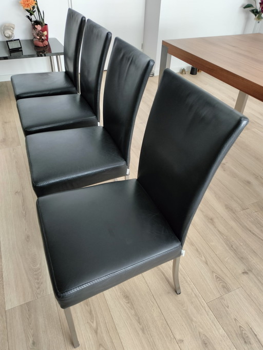 4 Bert Plantagie dining room chairs