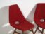 Sedie stile vintage rosso bordeaux (c.1950). Set di 2 pezzi #3 – Sedie da pranzo, Wood (photo 22 of 40)